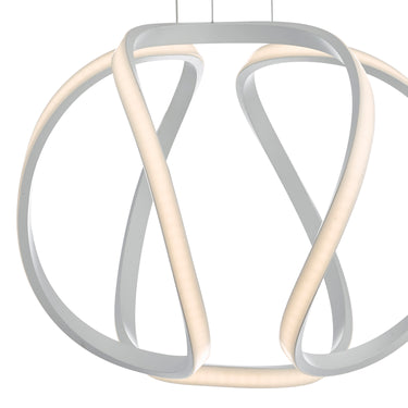 Alonsa Pendant Small White LED