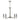 Ambassador 5 Light Pendant Satin Chrome