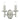 Ambassador Double Wall Bracket Satin Chrome