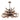 Antler 17 Light Tiered Pendant