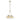 Apollo 7 Light Pendant Butter Brass C/W Glass