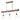 Aspen 3 Light Pendant Wood Effect