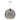Aulax 1 Light Pendant Silver Smoked Glass