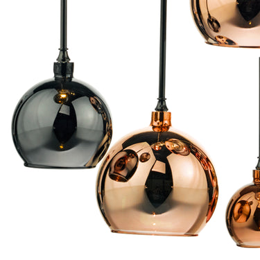 Aurelia 15 Light Bar Pendant Black Chrome
