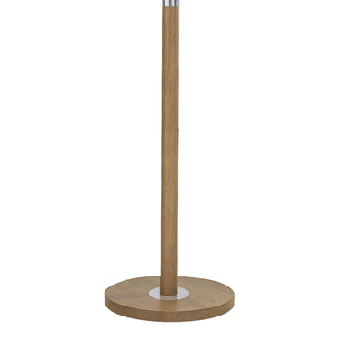 Avenue Floor Lamp Light Wood C/W Shade