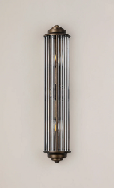 Arcadia IP44 2 Light Wall Bracket Large Bronze