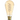 B22 LED Dimmable Vintage Tinted Lamp 5.5W 470LM 2200K