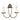 Bermuda Double Wall Bracket Aged Brass