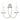 Bermuda Double Wall Bracket Cream Gold