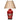 Bertha Bird Table Lamp Red Base Only