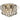 NLCB - Clara 4 Light Crystal Flush, Chrome