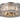 NLCB - Luxe 8 Light Round Crystal Flush