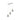 NLCB - Hera 3 Light LED Bar Pendant, Clear