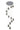NLCB - Hera 12 Light LED Round Pendant, Smoked