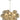 NLCB - Folla 5 Light Pendant Cognac Glass