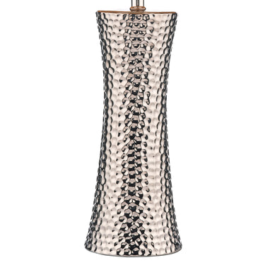 Bokara Table Lamp Silver C/W Shade