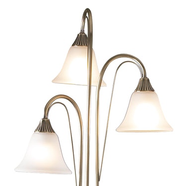 Boston Floor Lamp Antique Brass