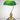 Classic Bankers Lamp Antique Brass & Green Shade