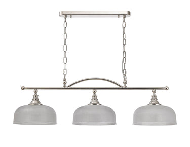 Bexley Bar/Flush 3 Light Polished Nickel