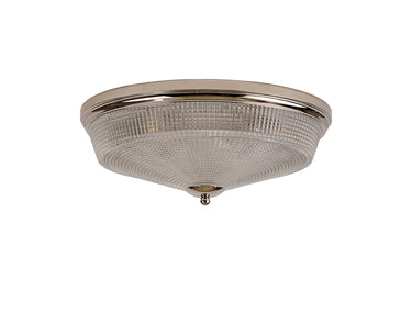 Bexley Flush 3 Light Polished Nickel