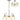 A1 - Bexley Pendant/Semi Flush 3 Light Satin Nickel