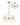 A1 - Bexley Pendant/Semi Flush 3 Light Satin Nickel