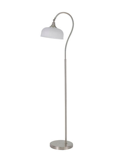 Bexley Floor Lamp Satin Nickel