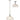 A1 - Bexley Pendant/Flush 1 Light Polished Nickel