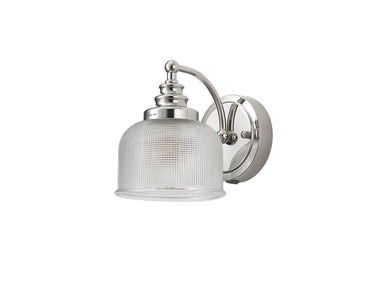 Bexley Single Wall Light Polished Nickel