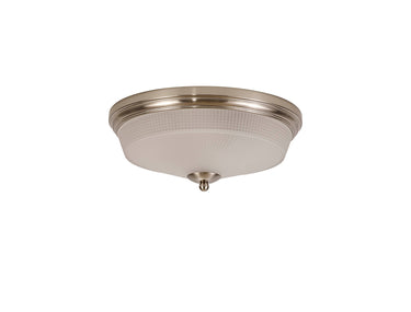 Bexley Flush 2 Light Satin Nickel