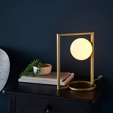 Clyde Table Lamp Brushed Gold