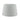 Cezanne French Drum 35cm Porcelain White