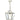 Churchill 1 Light Pendant Antique Brass