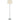 Delta Floor Lamp Polished Chrome C/W Shade