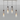 Manhattan 4 Light Bar Slim Pendant Black