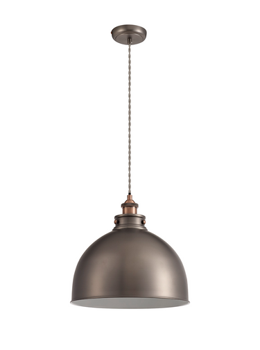 Nomad Large Single Pendant Antique Silver