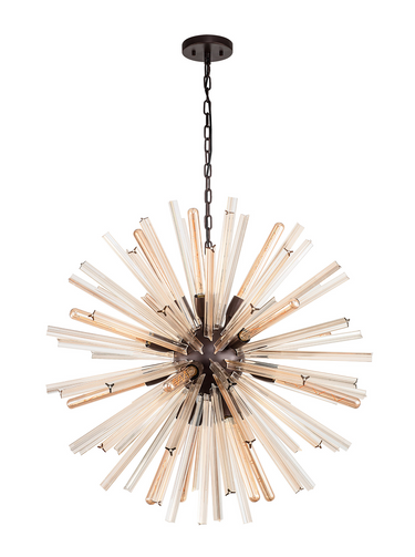 Rigel 16 Light Brown Oxide and Champagne Gold