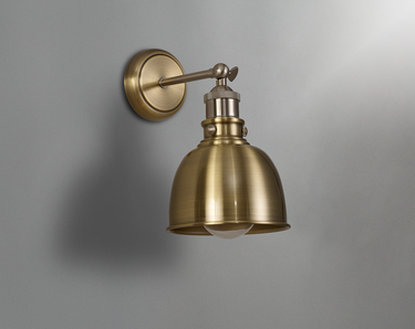 Nomad Wall Light Antique Brass