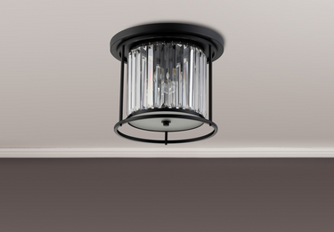 Dynasty 3 Light Flush Antique Brass