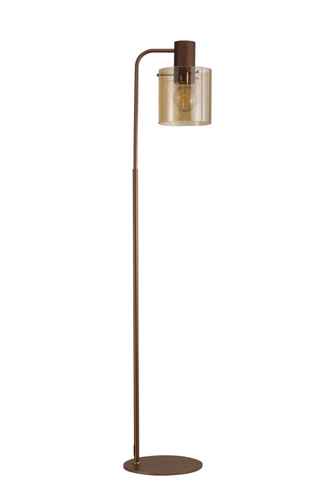 Manhattan Large Floor Lamp Mocha