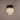 A1 - Pallas 3 Light Flush Matt Black & Cognac Sculpted Glass