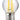 ES (E27) G45 LED 4W Clear Dimmable