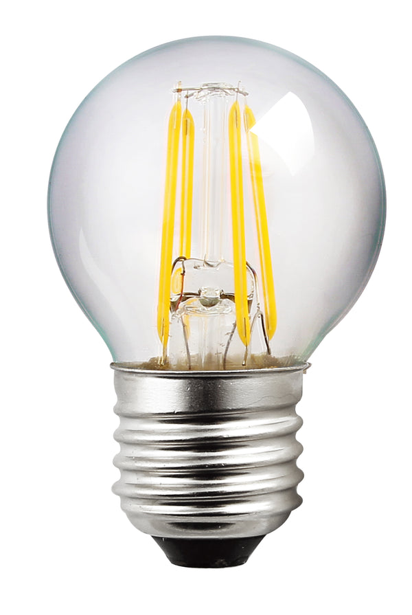 ES (E27) G45 LED 4W Clear Dimmable