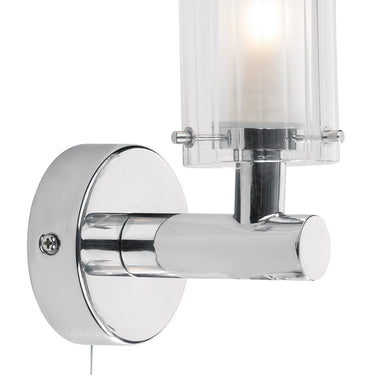 Elba Single Wall Bracket Polished Chrome IP44