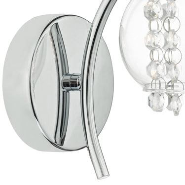 Elma Wall Light Polished Chrome