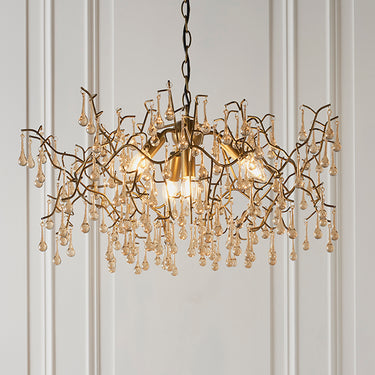 Arboretum 4 Light Pendant Aged Gold