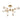 Boyd 6 Light Semi Flush Satin Brass
