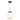 Fairfax Small Single Pendant in Chrome with Opal Glass