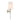 Cort Wall Lamp Polished Nickel with Vintage White Shade