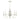 Flemish 5 Light Pendant Distressed Powder Grey
